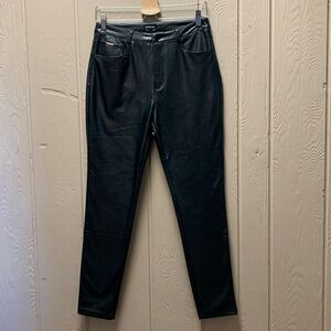 Bebe Faux Leather Pants NWT